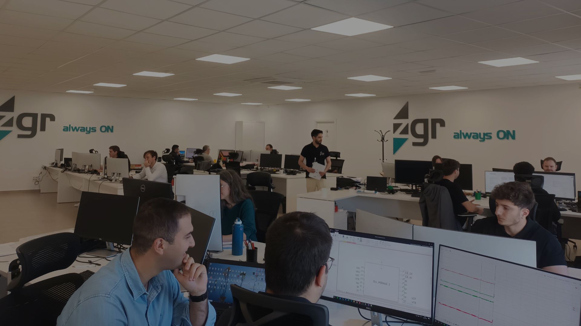 Sala de técnicos - centro de innovación ZGR Corporación