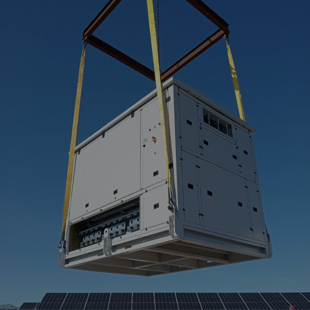 Installation of a ZGR Corporation central inverter - Technical Service