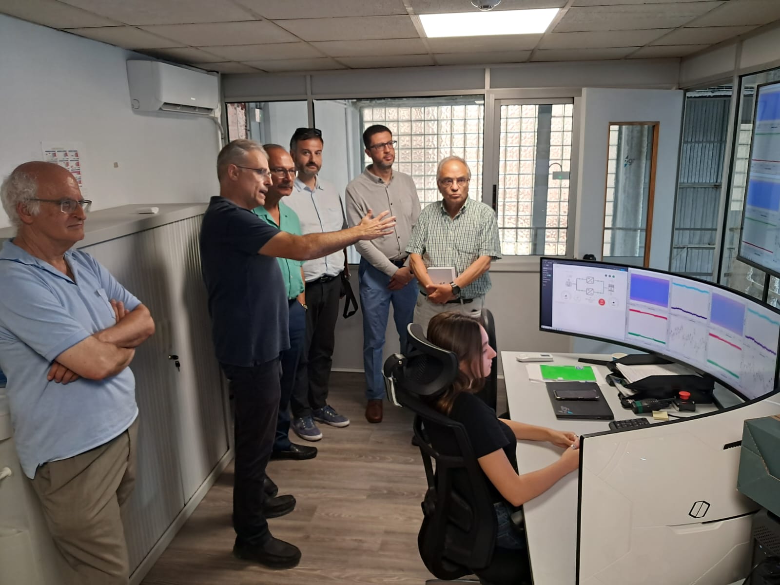 Visit from the University at Albany to ZGR Corporation’s Innovation Center – Testing and Validation Room