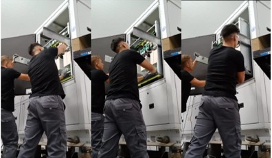 Cambio de módulos en los inversores centrales de ZGR Corporación