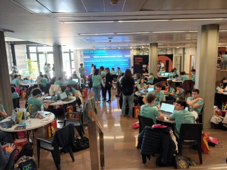 Indushack 202 momento de una de las pruebas